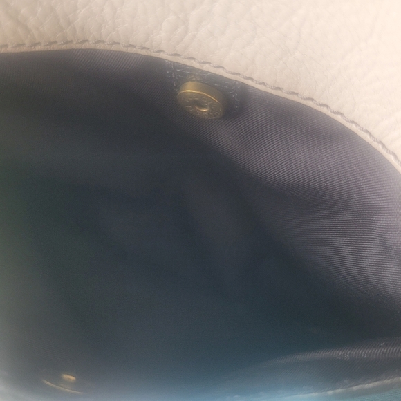 Fossil Colorblock Charlotte Hobo Black and Tan Shoulder Bag - Picture 8 of 13